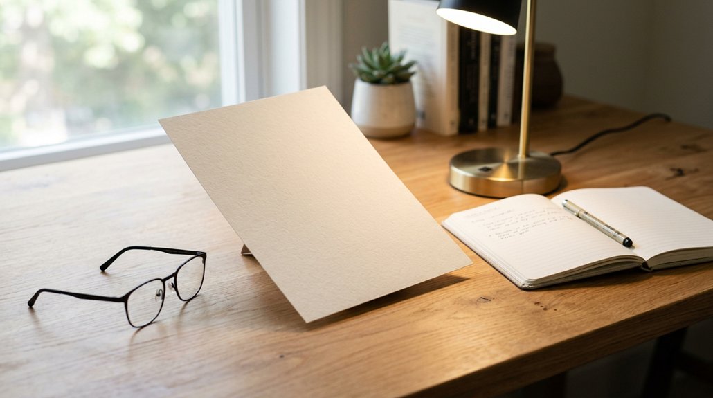 ergonomic document viewing angle