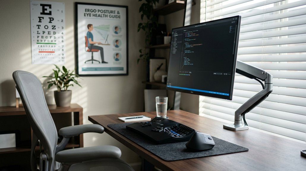 ergonomic eye and posture