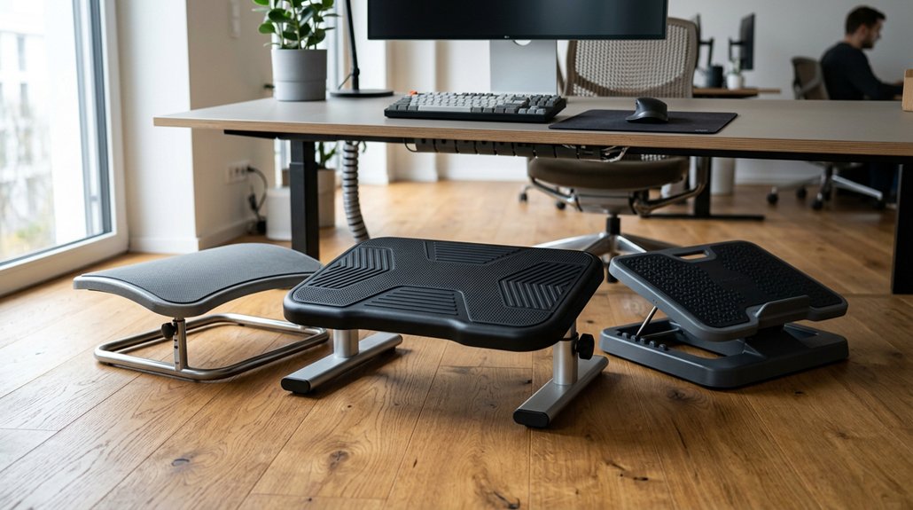 ergonomic footrests for shorter