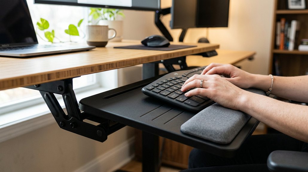 ergonomic keyboard negative tilt
