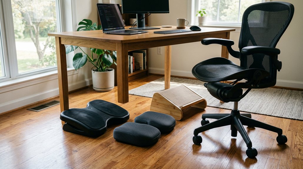ergonomic leg support benefits