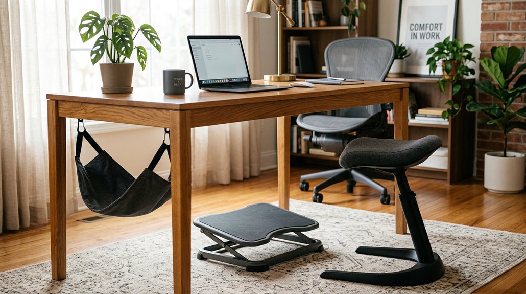 ergonomic leg support tips