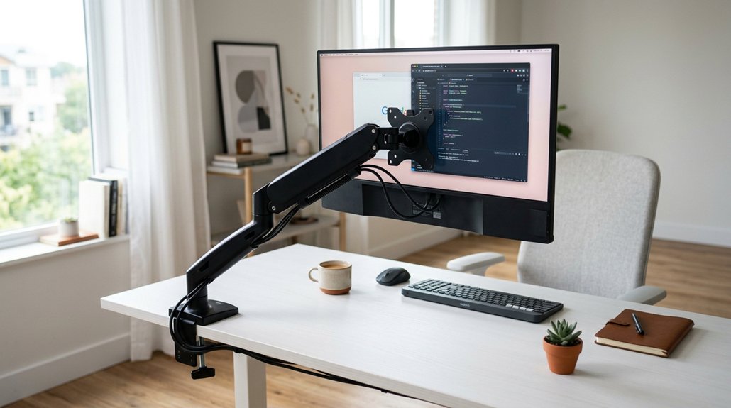 ergonomic monitor arm benefits