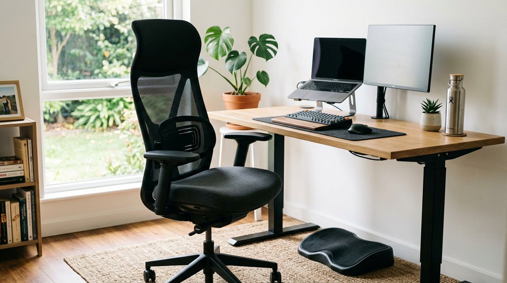 ergonomic posture for work