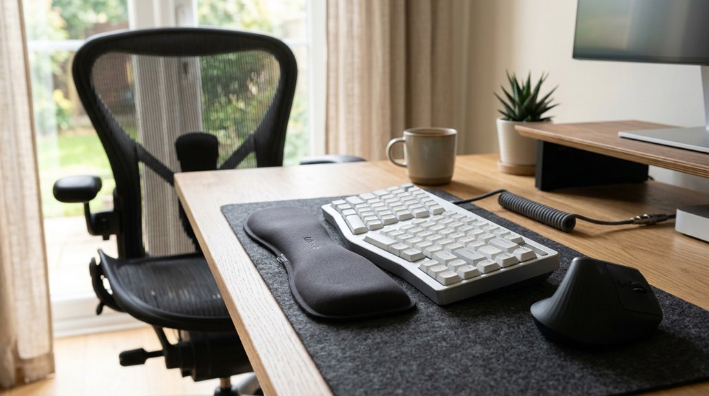 ergonomic posture for wrists