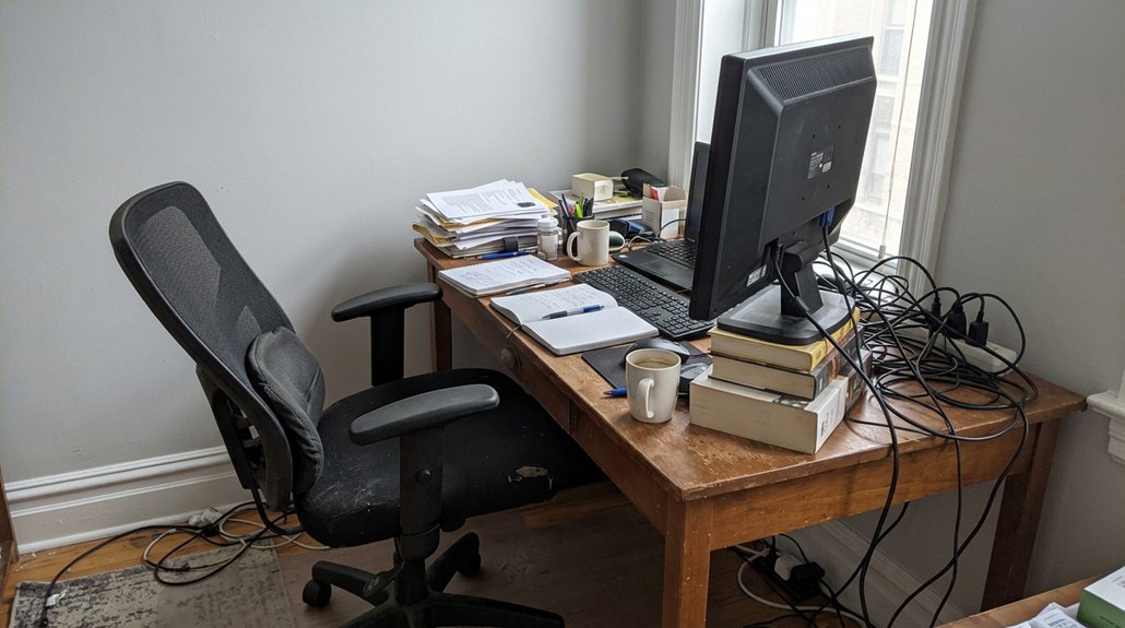 ergonomic posture prevents pain