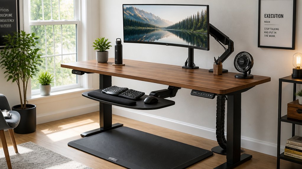 ergonomic standing desk accessories