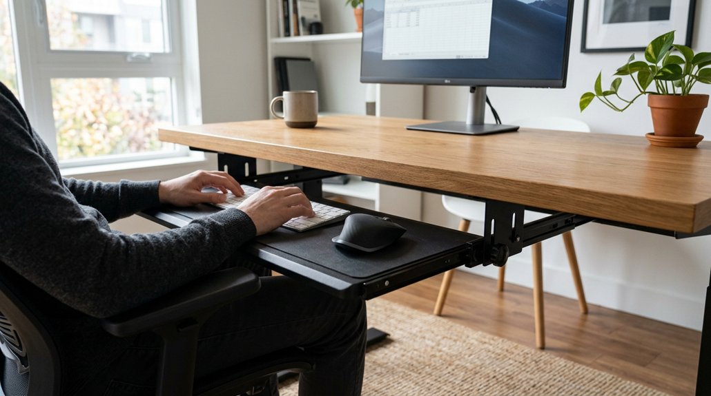 ergonomic workspace organization solution