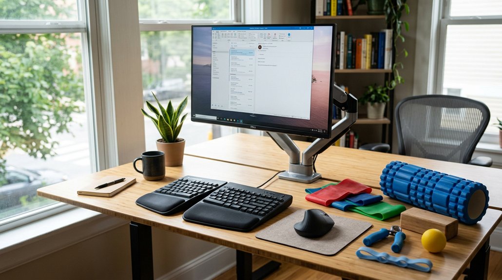 ergonomic workspace positioning tips