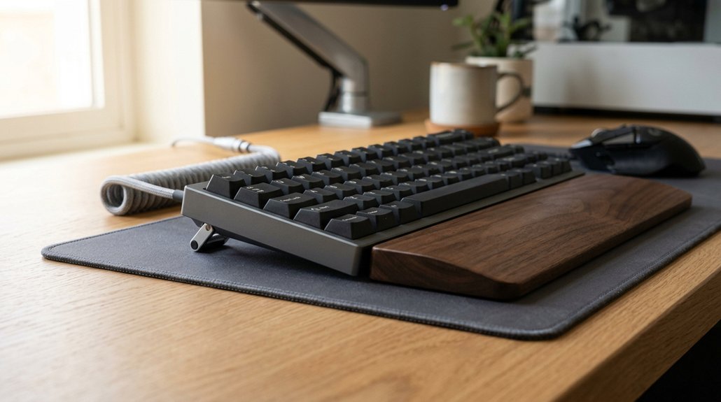 ergonomic wrist and arm alignment