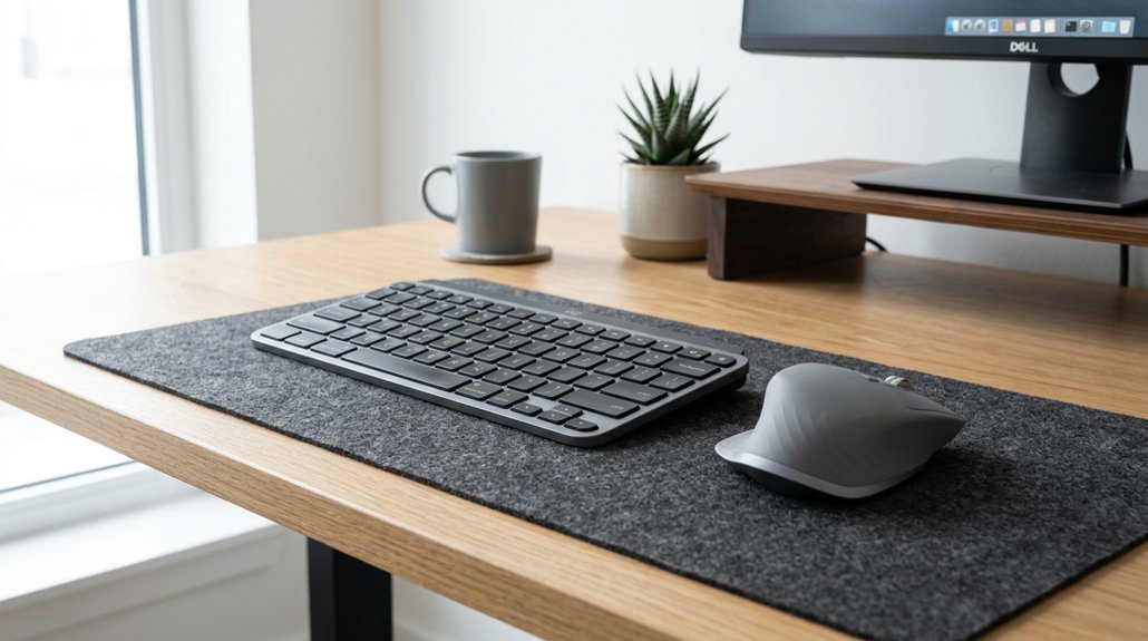 evaluate keyboard and mouse ergonomics