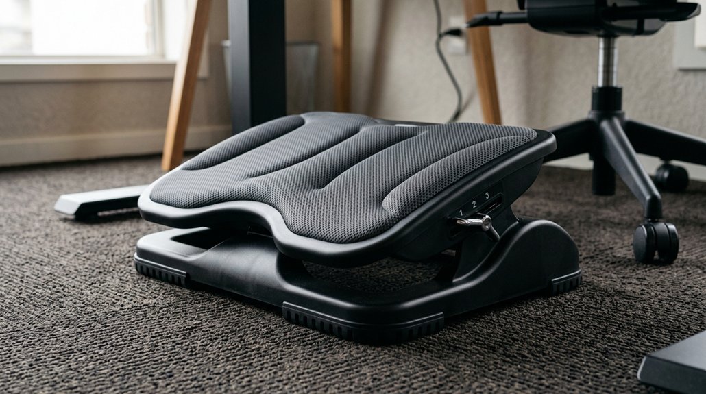 features for comfortable footrests