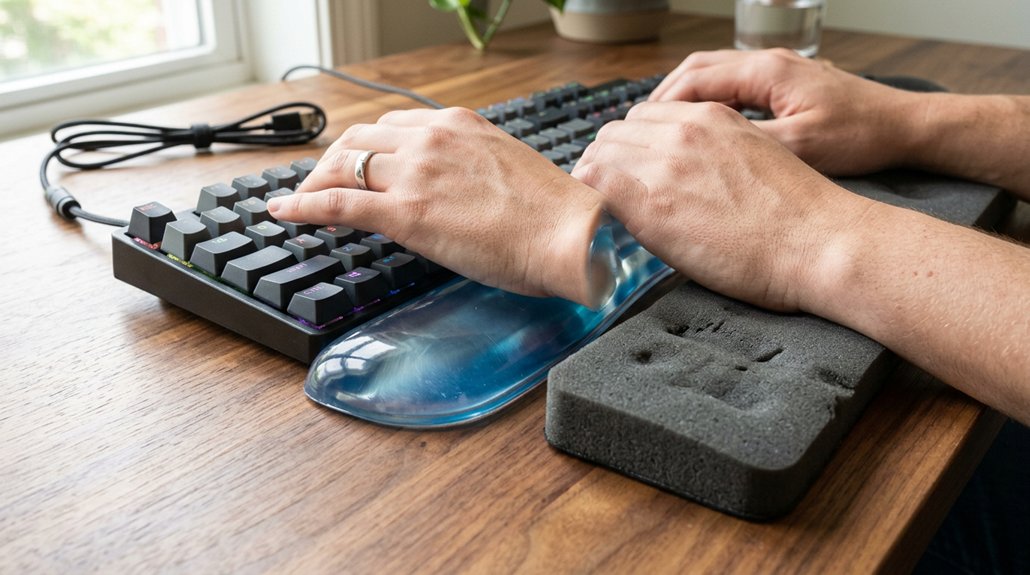 gel wrist rests benefits
