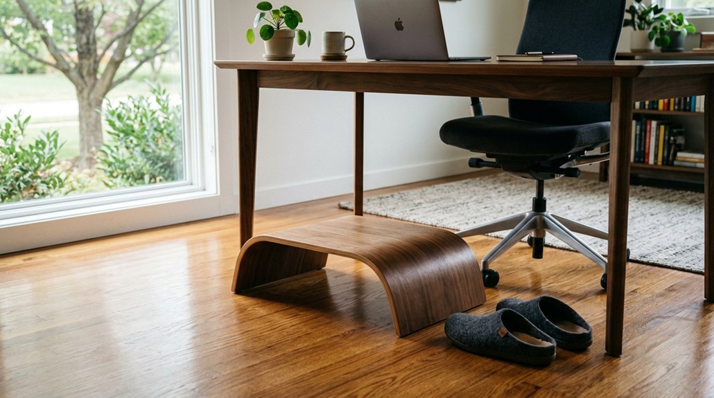 improve circulation with footrest