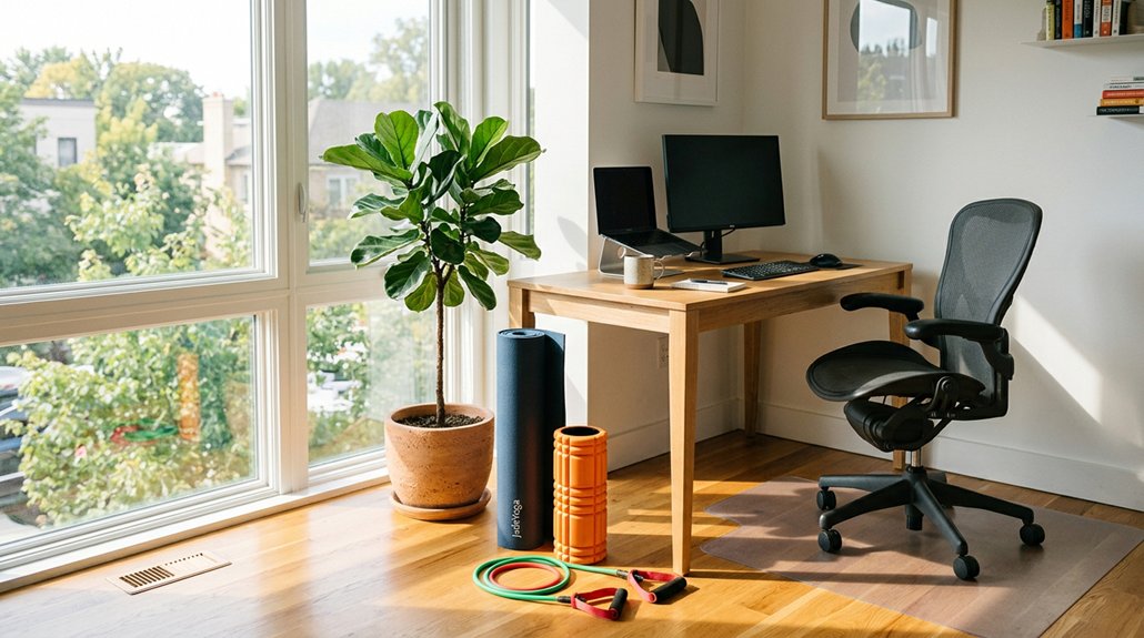 incorporate frequent desk movement