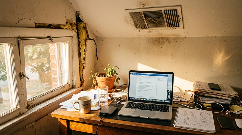 insulation and air leaks