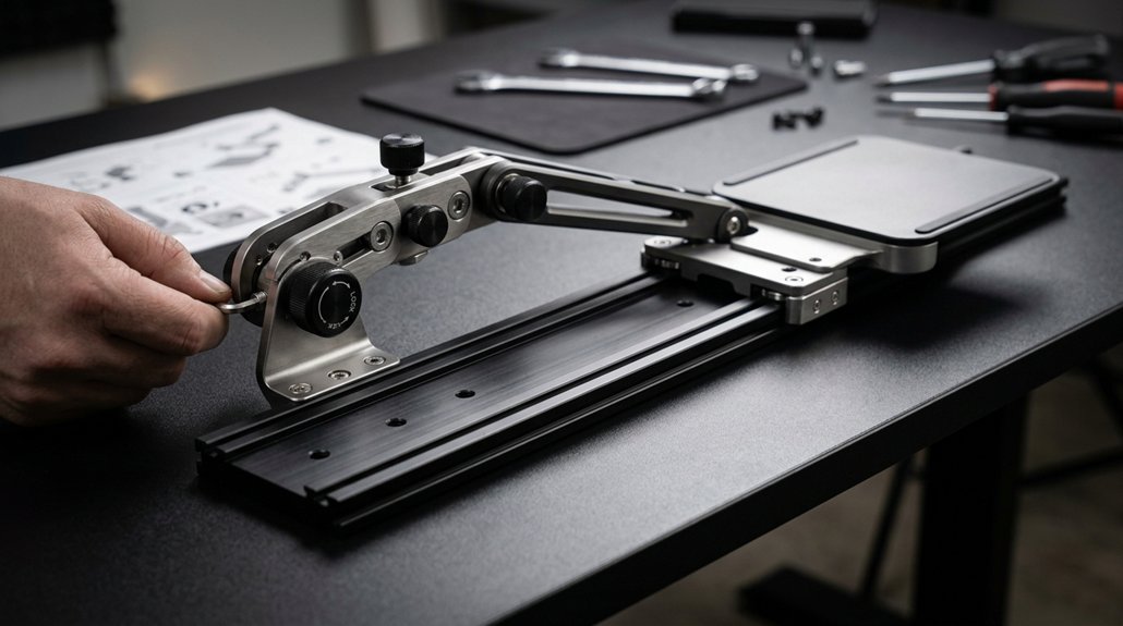 keyboard tray installation guide