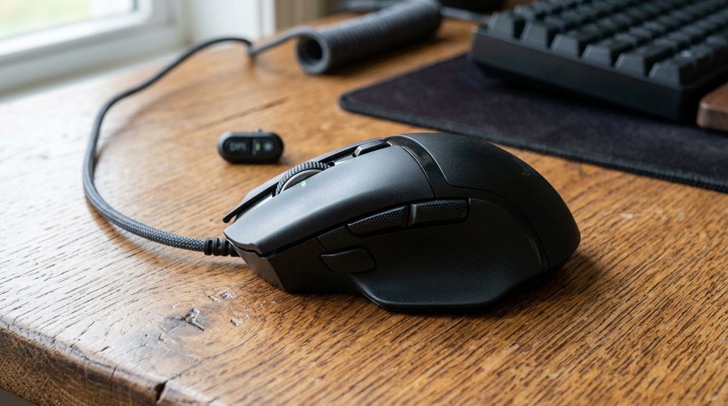 left handed ergonomic mouse features