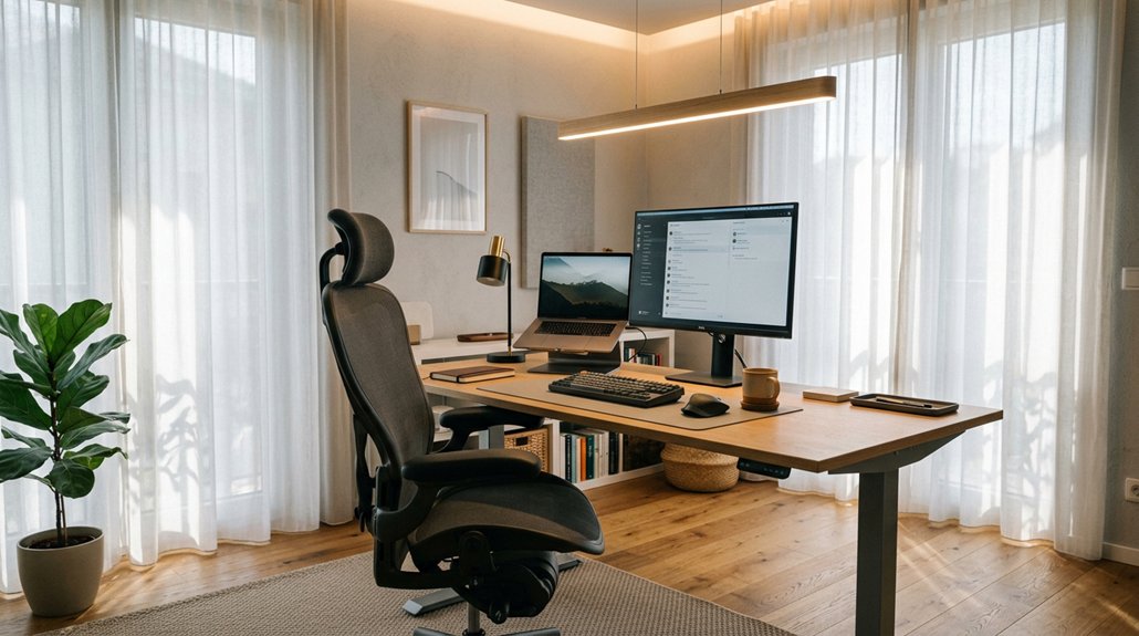 lighting influences posture comfort