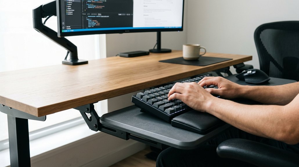 maintain neutral wrist posture