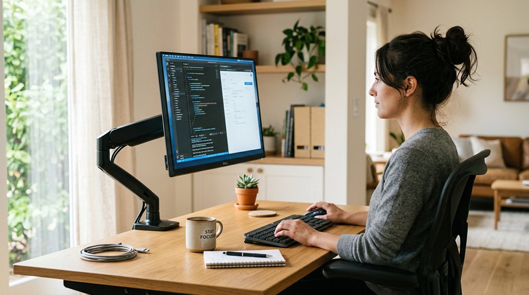 monitor height and position