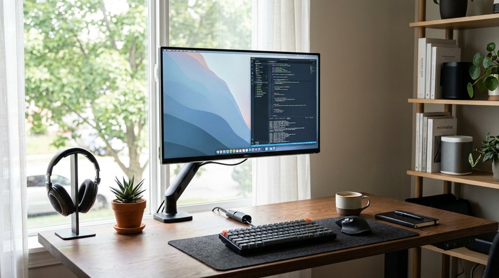 monitor height prevents strain