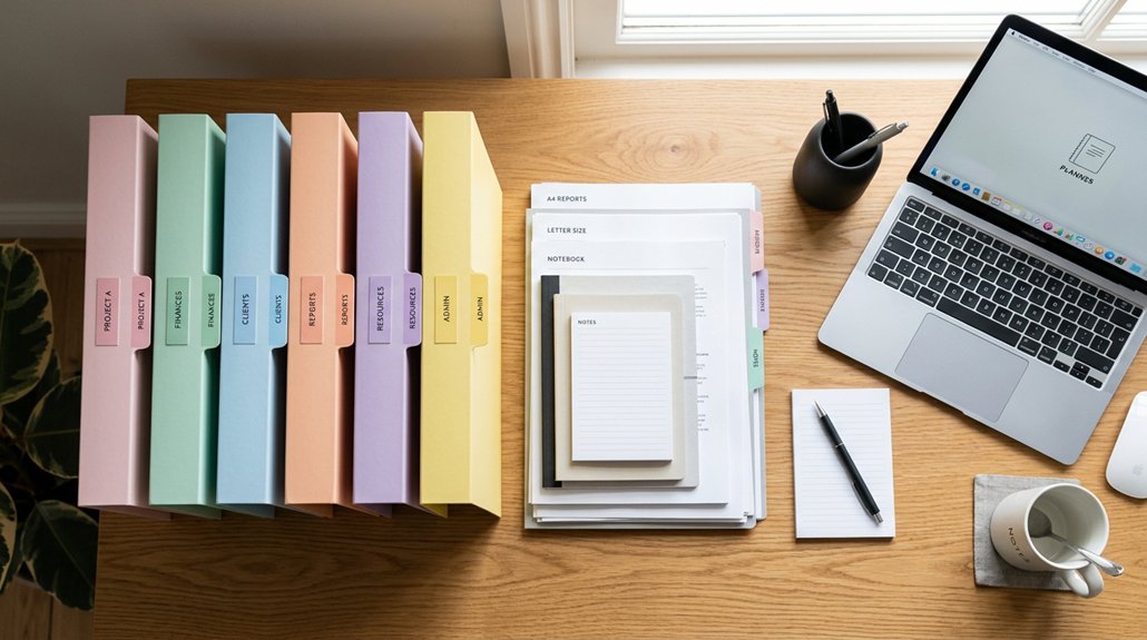 numbered logical modular folders