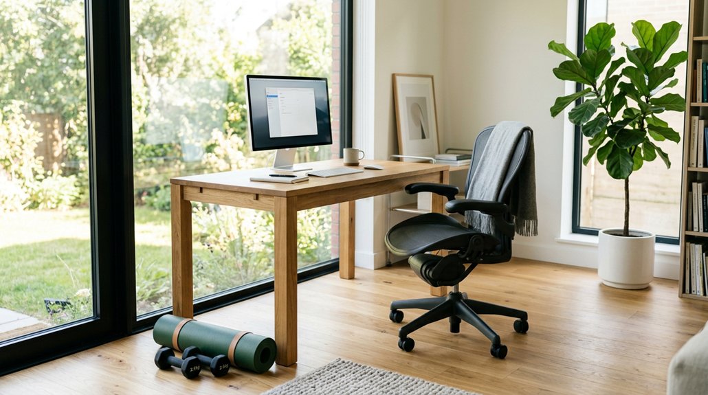 office posture improvement exercises