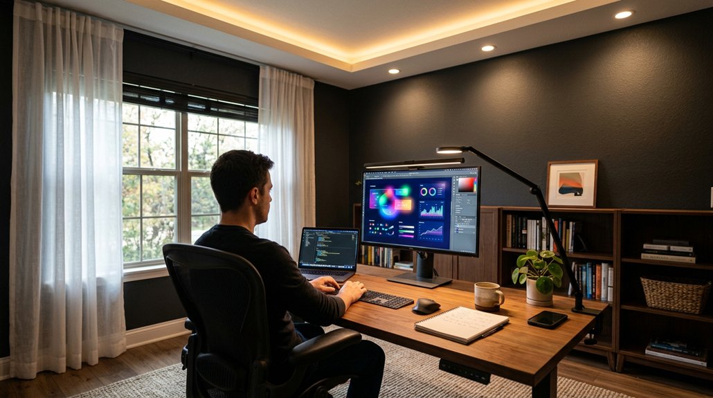optimal adjustable glare free lighting
