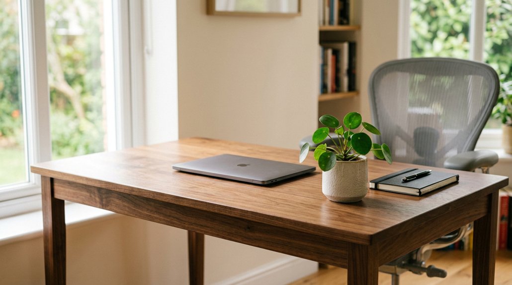 optimal desk depth benefits posture
