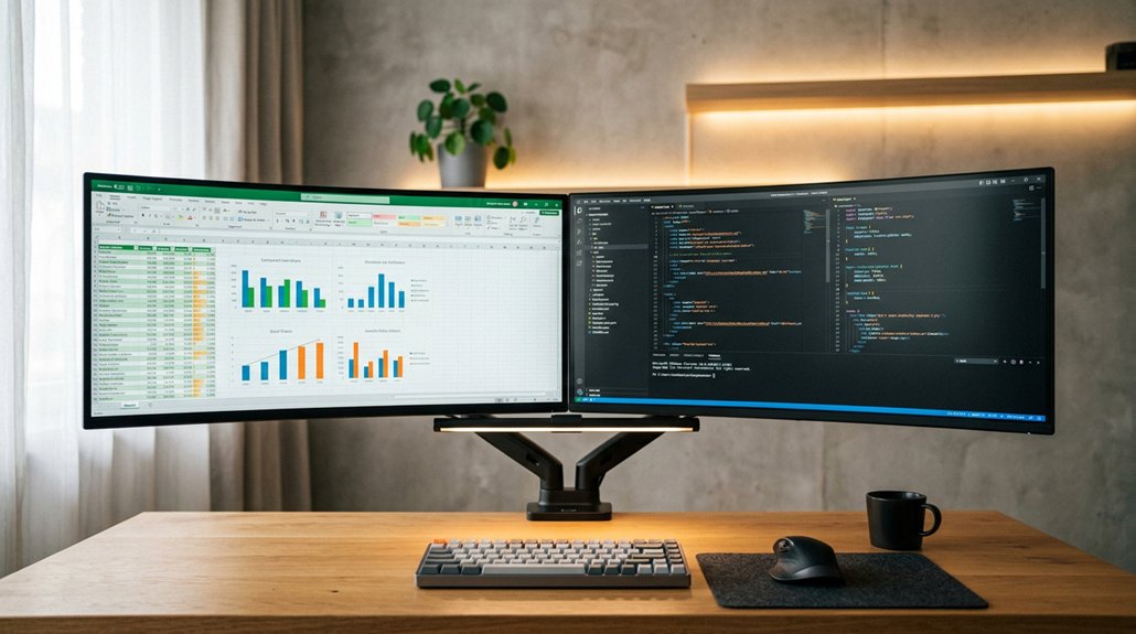 optimal dual monitor setup