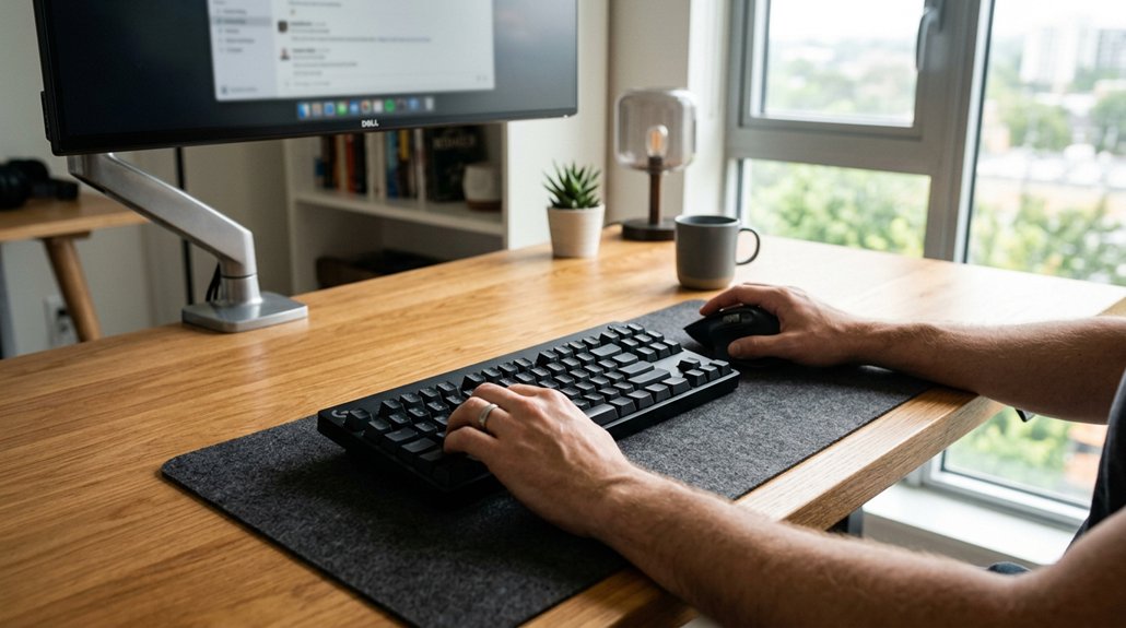 optimal ergonomic desk height