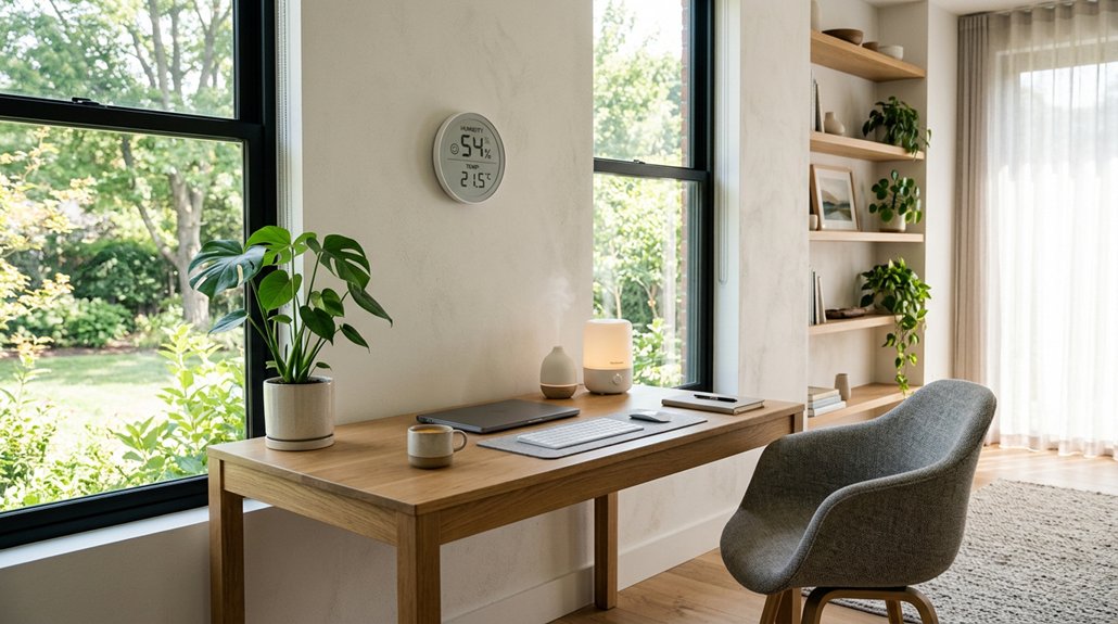 optimal indoor humidity range