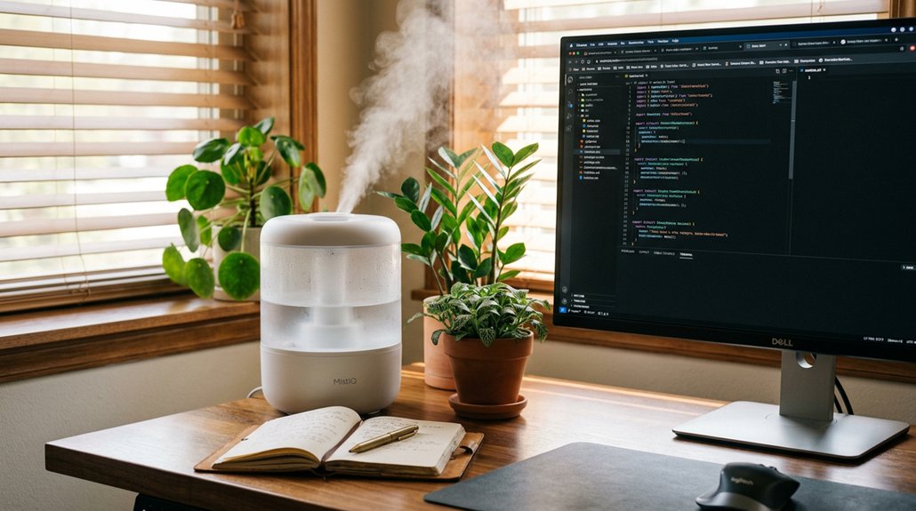 optimal placement for desk humidifier
