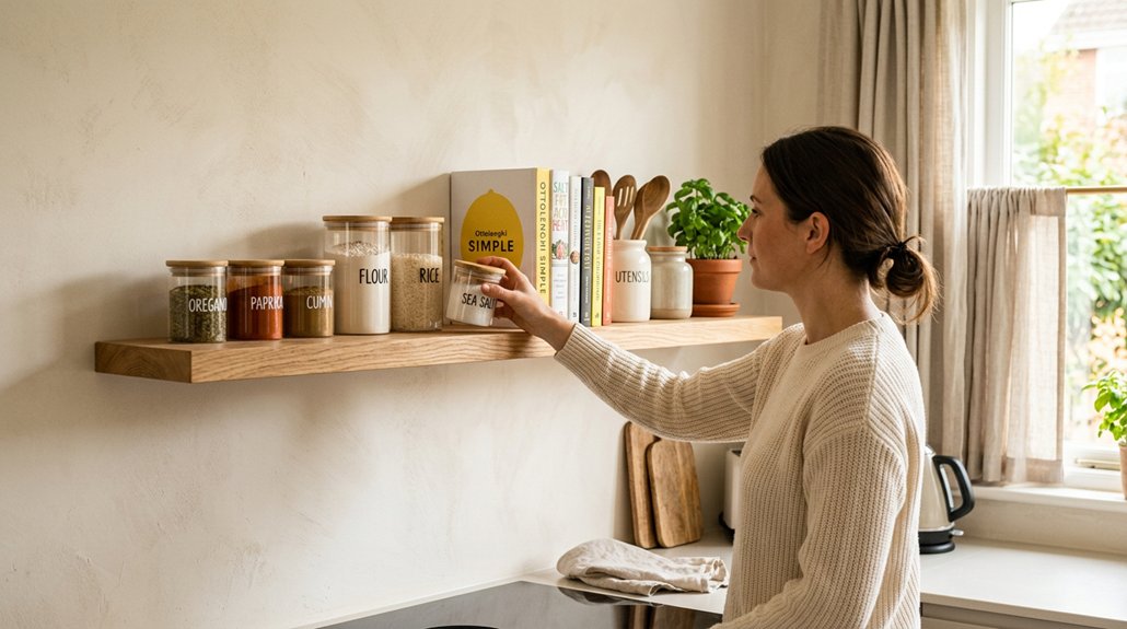 optimal shelf height positioning