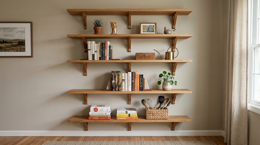 optimal shelf height spacing