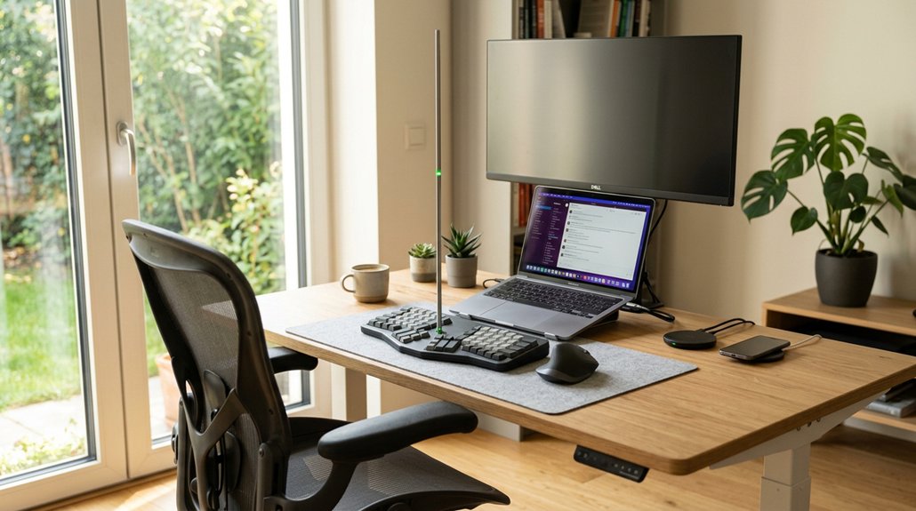 optimal shoulder posture setup