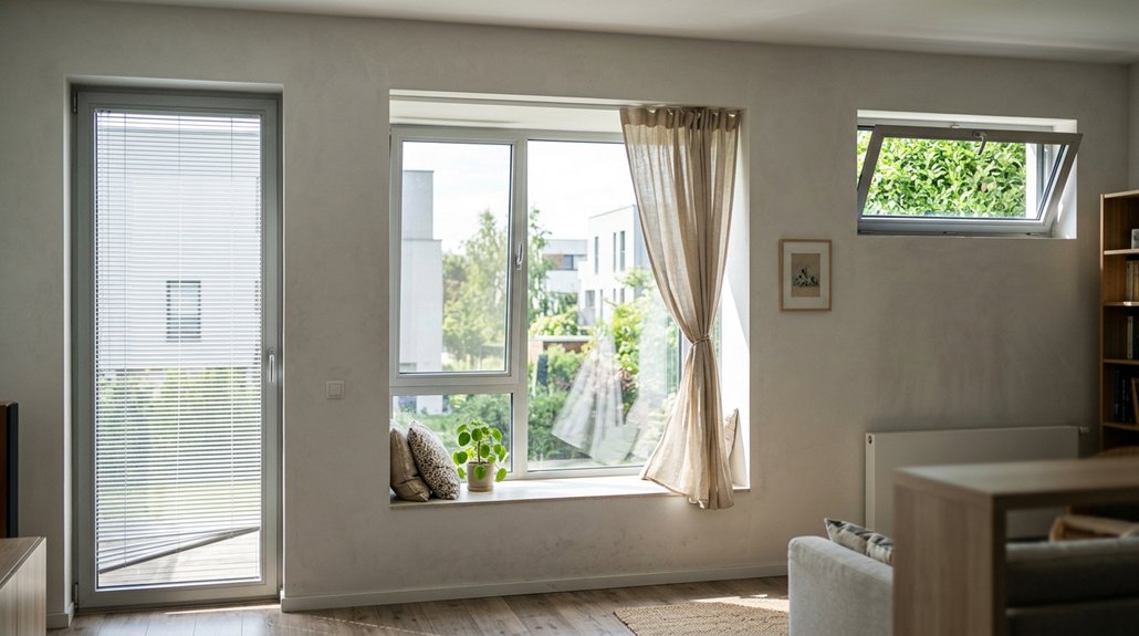 optimal window positions airflow