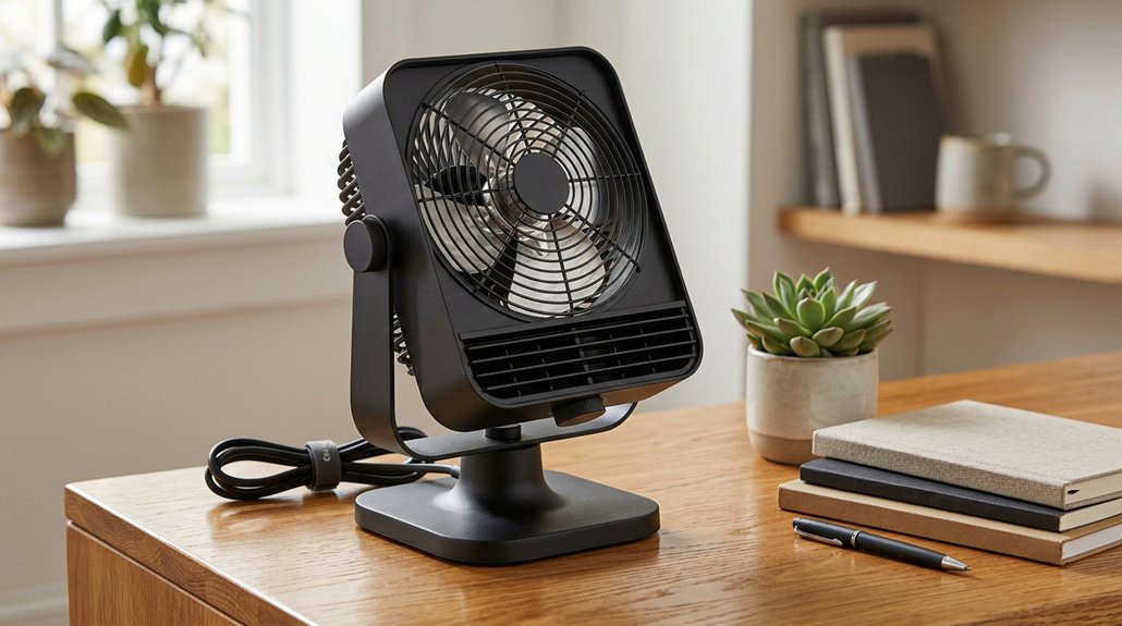 optimize fan angle height