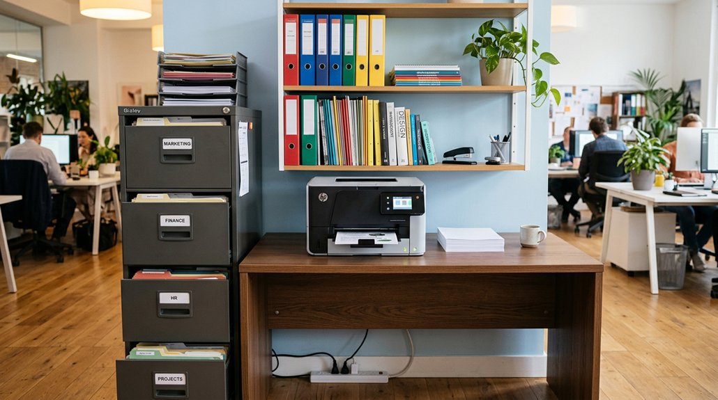 optimize printer placement strategically