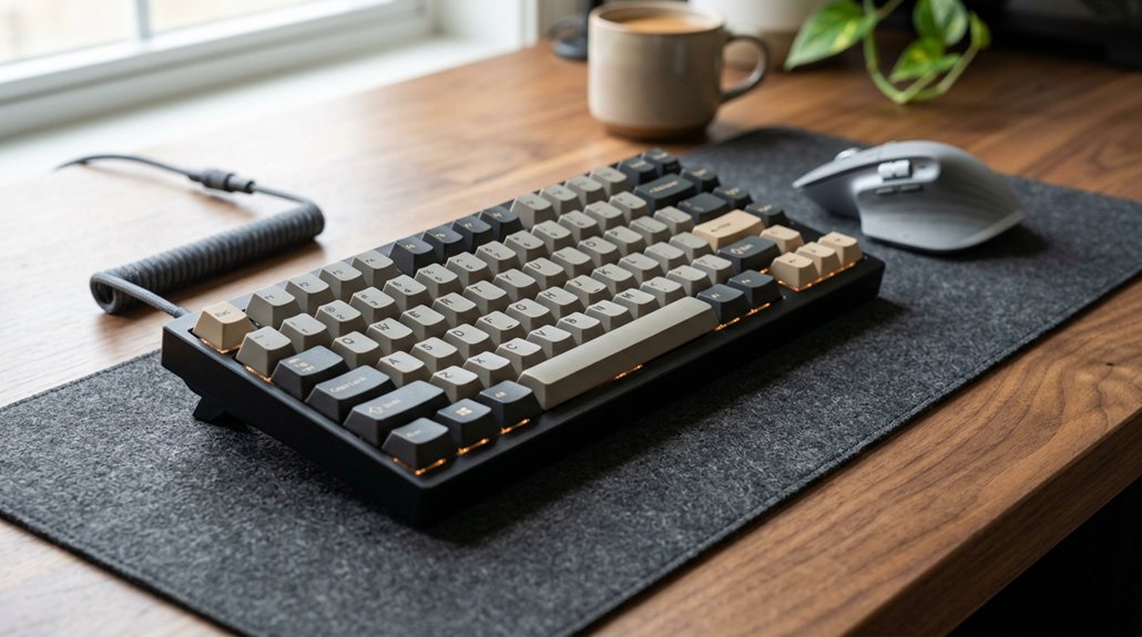 optimizing ergonomic keyboard positioning