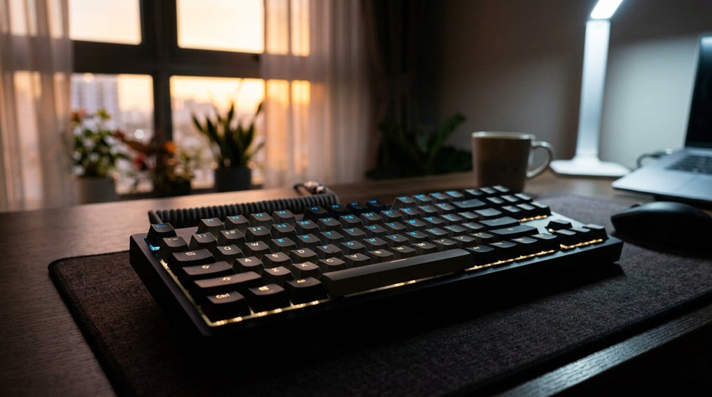optimizing keyboard backlight brightness