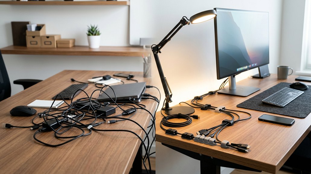 organized cables enhance safety