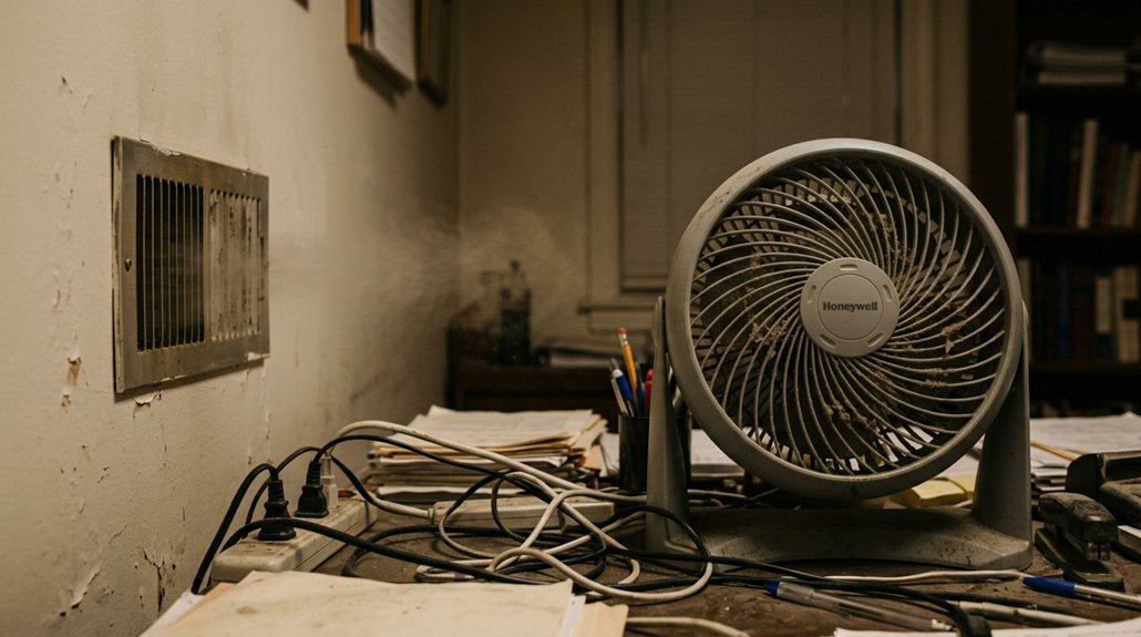 poor airflow worsens neck