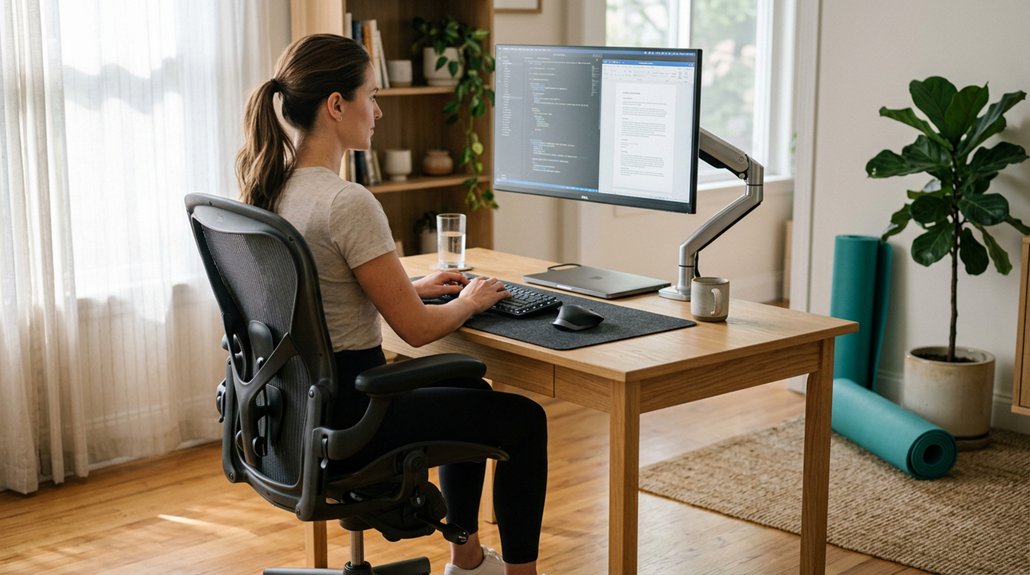 poor posture strains spine