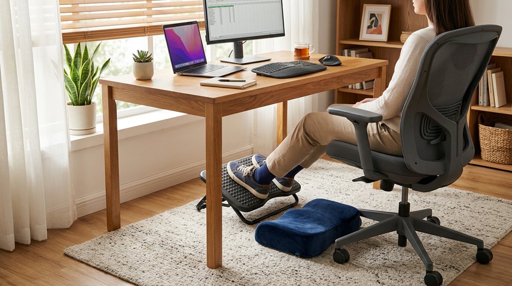 proper leg support use