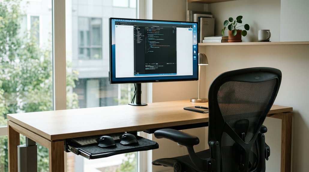 proper monitor height alignment