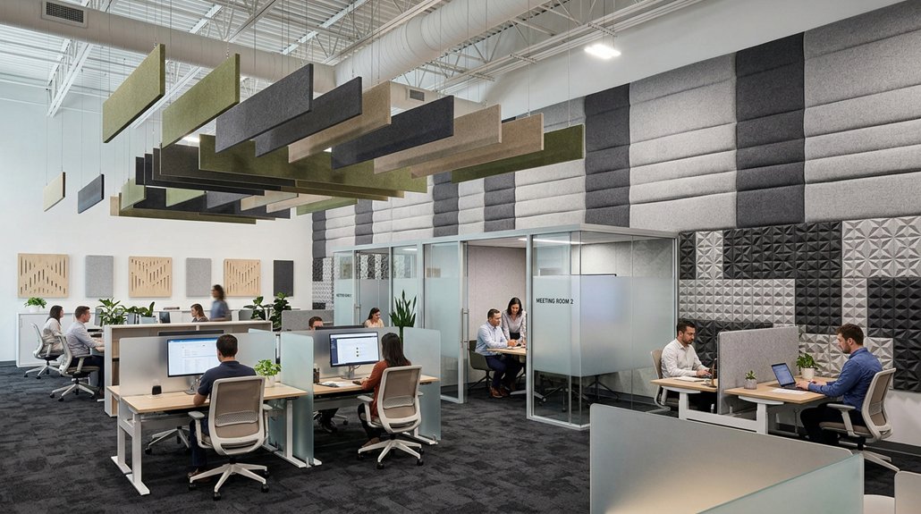 reducing noise in workplace