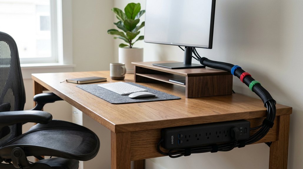 safe organized cable management