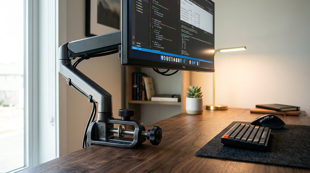 selecting appropriate desk clamp